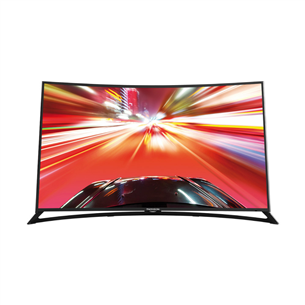 3D 55" curved Ultra HD LED LCD TV, Thomson