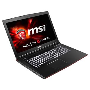 Portatīvais dators GE72, MSI