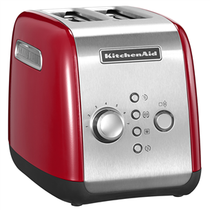 KitchenAid P2, 1100 W, red/inox - Toaster 5KMT221EER