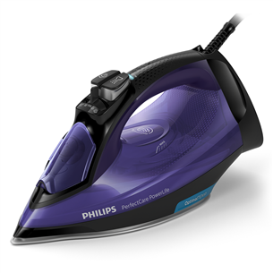 Philips PerfectCare, 2500 W, melna/lillā - Tvaika gludeklis GC3925/30
