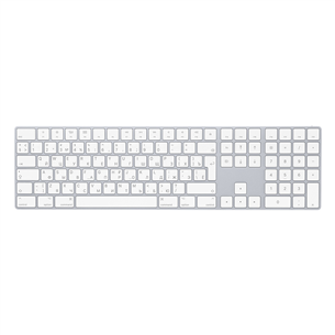 Apple Magic Keyboard, RUS, balta - Bezvadu klaviatūra MQ052RS/A