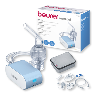 Beurer IH60, balta/zila - Inhalators 602.06