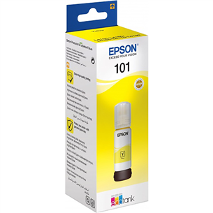 Epson 101 EcoTank, dzeltena - Tinte printerim C13T03V44A