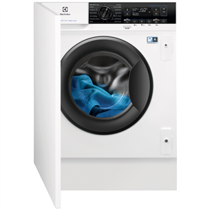 Electrolux, 8 kg/4 kg, dziļums 54 cm, 1600 apgr/min - Iebūvējama veļas mazgājamā mašīna ar žāvētāju EW7W368SI
