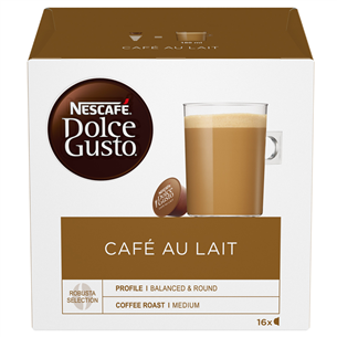 Nescafe Dolce Gusto Café Au Lait, 16 porcijas - Kafijas kapsulas 7613033174704