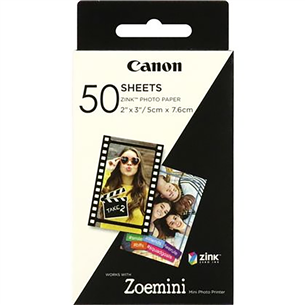 Canon ZINK PAPER ZP-2030, 50 loksnes - Fotopapīrs 3215C002