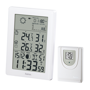 Hama EWS-3200, balta - Elektriskais termometrs 00186307