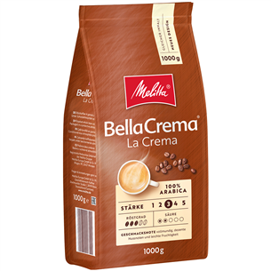 Melitta BellaCrema Cafe La Crema, 1 kg - Kafijas pupiņas 008102
