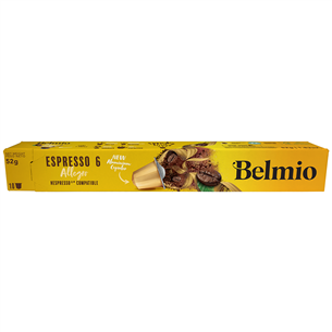 Belmio Espresso Allegro, 10 porcijas - Kafijas kapsulas BLIO31281