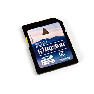 Atmiņas karte microSDHC, Kingston