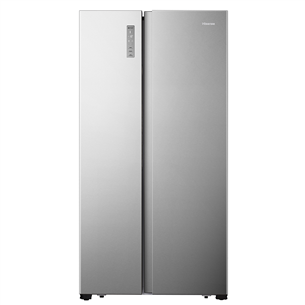 Hisense, No Frost, 519 л, высота 179 см, серебристый - SBS-холодильник RS677N4BIE