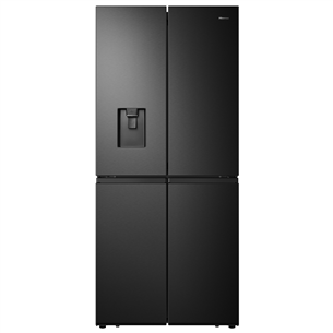Hisense, water dispenser, 454 L, height 181 cm, black - SBS Refrigerator RQ563N4SWF1