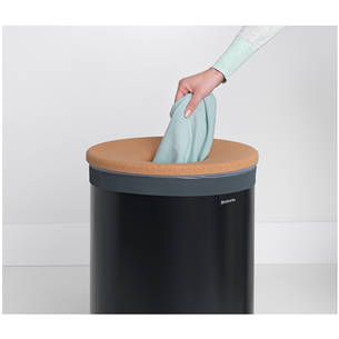 Laundry bin with cork lid Brabantia 60 L