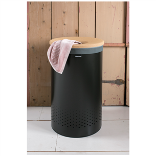 Laundry bin with cork lid Brabantia 60 L