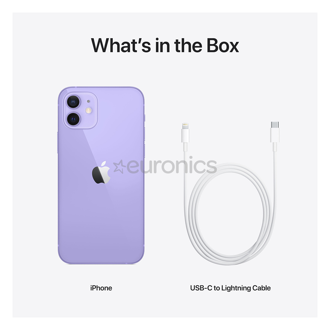 Apple iPhone 12, 64 ГБ, фиолетовый - Смартфон, MJNM3ET/A | Euronics
