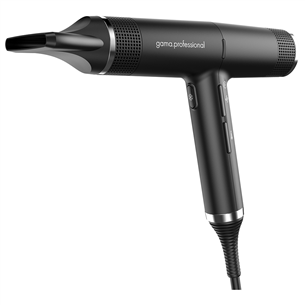 GA.MA iQ Perfetto, 1600 W, black - Hair dryer