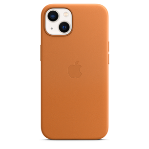 Apple iPhone 13 Leather Case with MagSafe, gaiši brūna - Apvalks viedtālrunim
