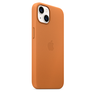 Apple iPhone 13 Leather Case with MagSafe, gaiši brūna - Apvalks viedtālrunim