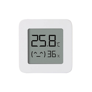 Xiaomi Mi Temperature and Humidity Monitor 2, white - Temperature and Humidity Monitor 27012