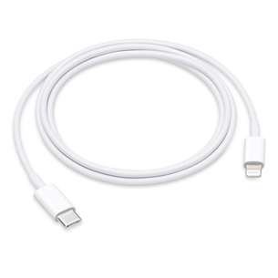 Apple Lightning to USB-C, 1 m, balta - Vads MM0A3ZM/A