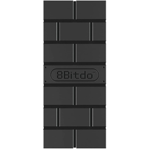 8BitDo USB Wireless Adapter 2, melna - Adapteris bezvadu kontrolierim 6922621501930