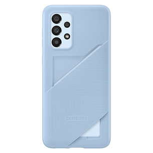 Samsung Galaxy A33 5G Card Slot, kabatiņa kredītkartei, gaiši zila - Apvalks viedtālrunim EF-OA336TLEGWW