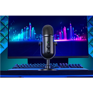 Razer Seiren V2 Pro, USB, melna - Mikrofons