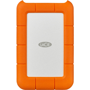 LaCie Rugged USB-C, 5 TB, oranža - Ārējais HDD cietais disks STFR5000800