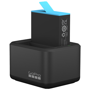 GoPro Dual Battery Charger + Battery for HERO9/10/11/12 Black - Lādētājs un akumulators ADDBD-211-EU