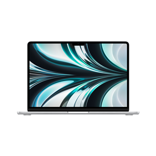 Apple MacBook Air 13 (2022), 13.6'', M2 8C/10C, 8 GB, 512 GB, ENG, sudraba - Portatīvais dators MLY03ZE/A