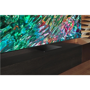 Samsung QN90B Neo QLED 4K, 50'', central stand, graphite - TV