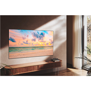 Samsung QN90B Neo QLED 4K, 50'', central stand, graphite - TV