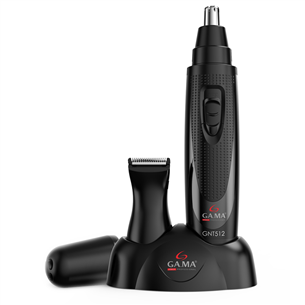 GA.MA GNT512, black - Trimmer set