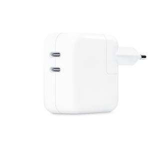 Apple 35W Dual USB‑C Port, balta - Lādētājs MNWP3ZM/A