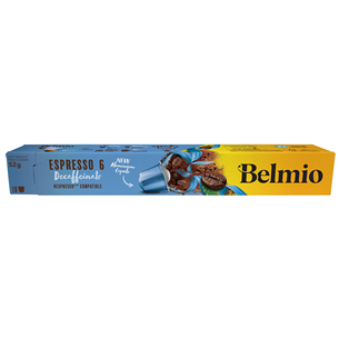 Belmio Espresso Decaffeinato, 10 porcijas - Kafijas kapsulas