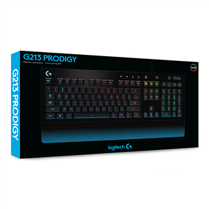 Logitech G213 Prodigy, SWE, melna - Klaviatūra