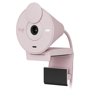 Logitech Brio 300, FHD, rozā - Vebkamera 960-001448