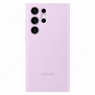 Samsung Galaxy S23 Ultra Smart View Wallet Case, lillā - Apvalks viedtālrunim