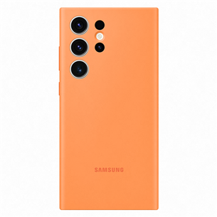 Samsung Galaxy S23 Ultra Silicone Case, oranža - Apvalks viedtālrunim EF-PS918TOEGWW