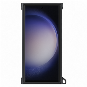 Samsung Galaxy S23 Ultra Rugged Gadget Case, melna - Apvalks viedtālrunim