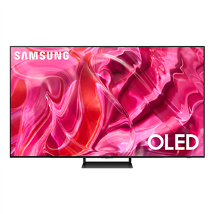 Samsung S90C, 77", 4K UHD, OLED, центральная подставка, черный - Телевизор QE77S90CATXXH