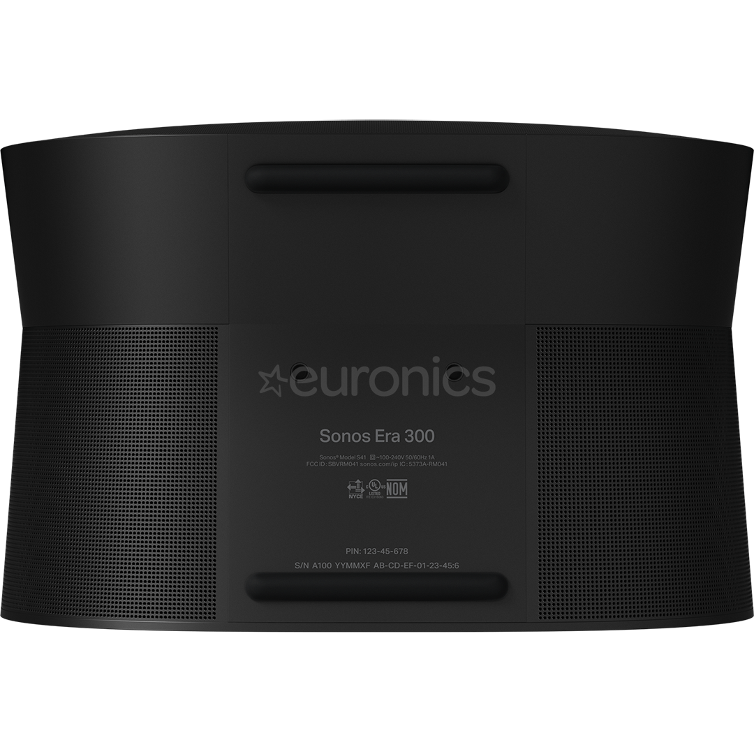 Sonos Era 300, melna - Viedais skaļrunis