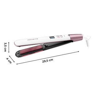 Rowenta Volumizer, white - Straightener