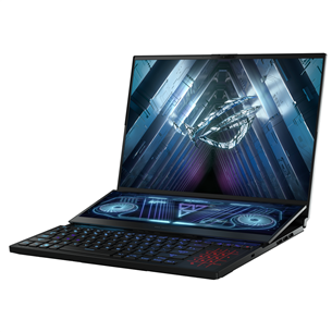 ASUS ROG Zephyrus Duo 16", WQXGA, 240 Hz, Ryzen 9, 32 GB, 2 TB, RTX 4090, ENG, tumši pelēka - Portatīvais dators