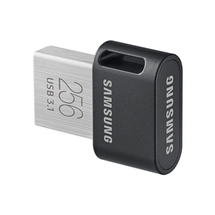Samsung FIT Plus, USB 3.1, 256 GB, melna - USB zibatmiņa