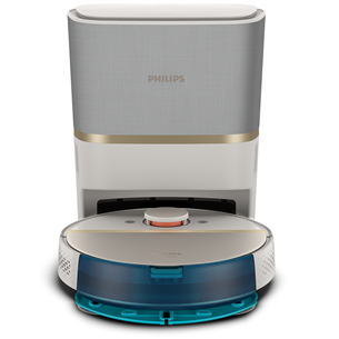 Philips HomeRun 7000 Series Aqua, сухая и влажная уборка, белый - Робот-пылесос XU7100/02