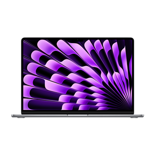 Apple MacBook Air 15" (2023), M2 8C/10C, 8 GB, 256 GB, ENG, tumši pelēka- Portatīvais dators