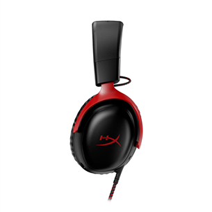 HyperX Cloud III, melna/sarkana - Austiņas ar mikrofonu