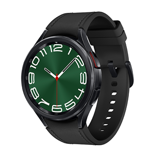 Samsung Watch6 Classic, 47 mm, BT, melna - Viedpulkstenis SM-R960NZKAEUE