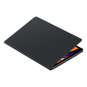 Samsung Galaxy Tab S9 Ultra Smart Book Cover, melna - Apvalks planšetdatoram EF-BX910PBEGWW